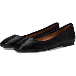 Vionic Womens Orinda Skimmers Flats US 12 EU 43 Black Leather Slip On NWOB
